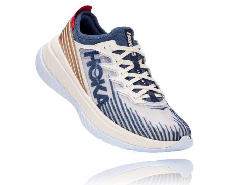 Hoka Carbon X-SPE Distance Dama - Adidasi Alergare Pe Drum Albi | RO-nlcrAr8